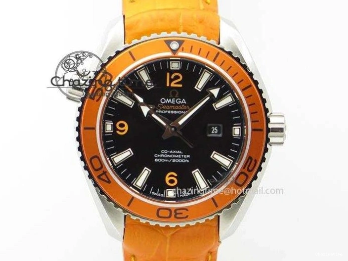 0109 Thermal 2016 Planet Ocean 45mm SS JHF Black Dial On Nylon Strap A 8245